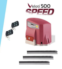Oferta KIT Speed 500 + 3m Cremalleras Nylon + 2 Controles + Instalación