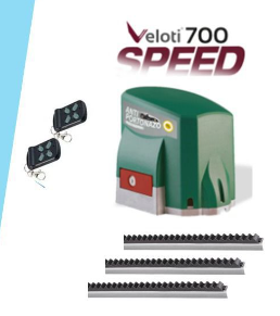 Oferta KIT Speed 700 + 3m Cremalleras Nylon + 2 Controles + Instalación