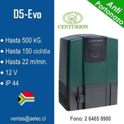 [SKU: MC134] CENTURION D5-Evo 500 kG
