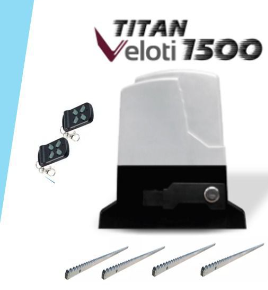 Oferta KIT Speed 1500 + 4m Cremalleras de Acero + 2 Controles + Instalación