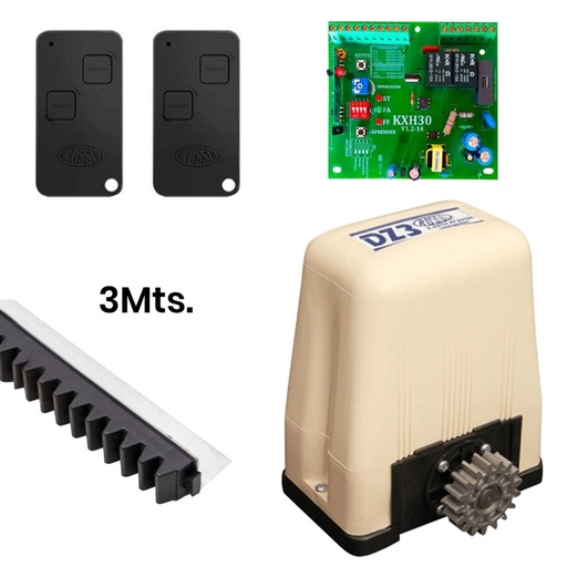 Kit Motor DZ3 (600kg) Residencial, 30 Ciclos/Hora, 12m/Min. ROSSI